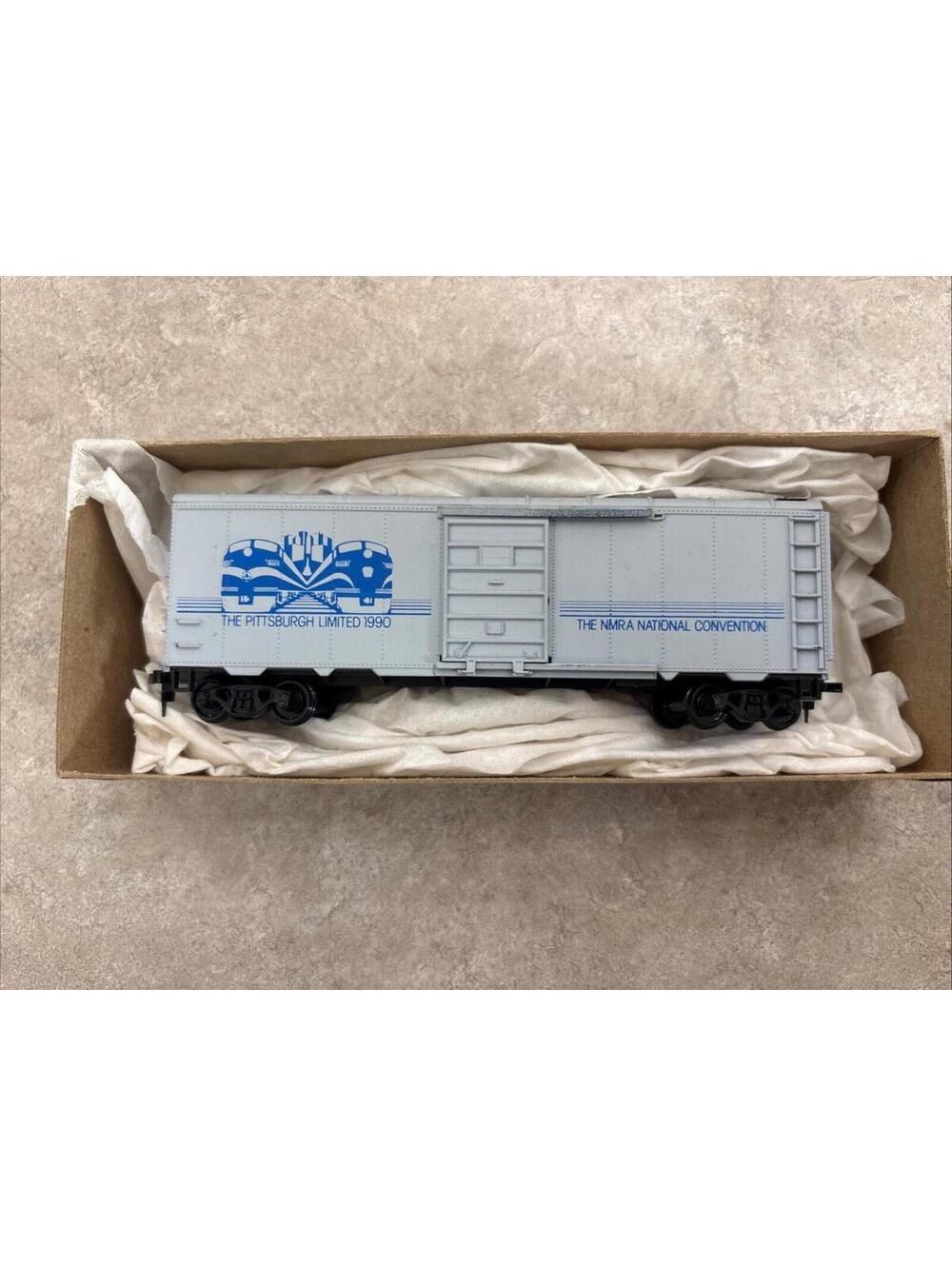 HO Scale Roundhouse 40' Box Car, 1990 NMRA Convention The Pittsburgh Limited